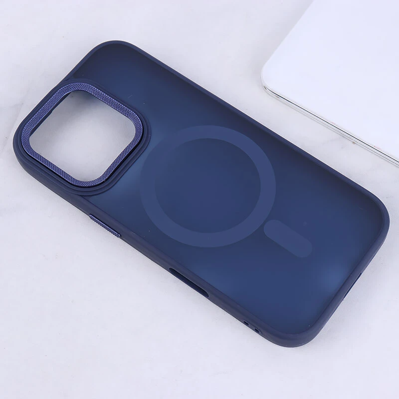 قاب PC مگ سیف آیفون iPhone 16 Pro پشت مات محافظ لنز متال
