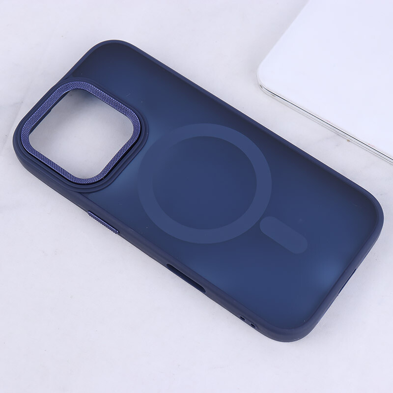 قاب PC مگ سیف آیفون iPhone 16 Pro پشت مات محافظ لنز متال