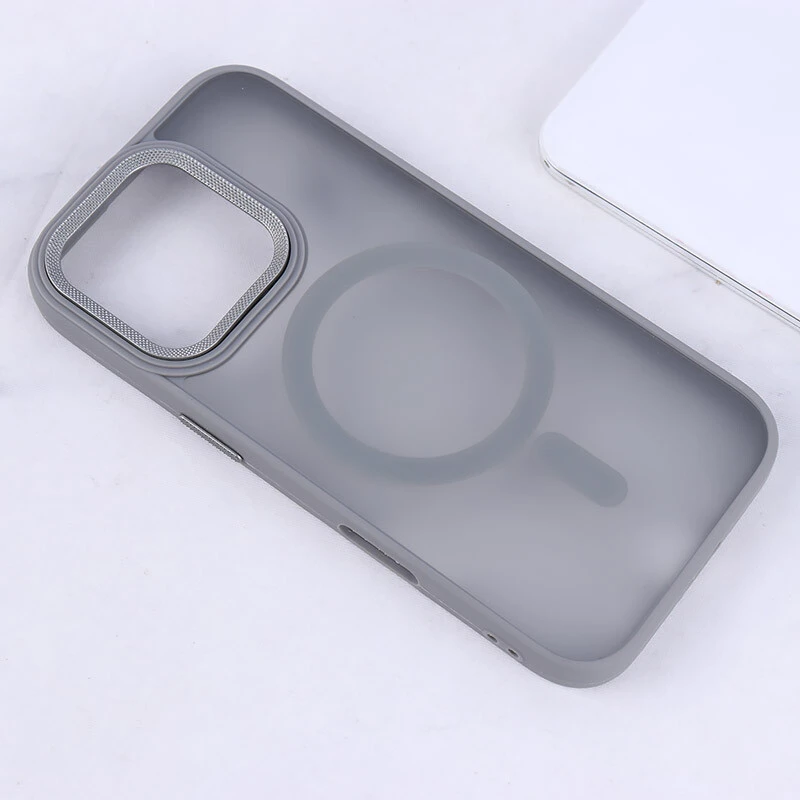 قاب PC مگ سیف آیفون iPhone 16 Pro پشت مات محافظ لنز متال