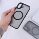 قاب مگ سیف آیفون iPhone 16 پشت مات طرح موج