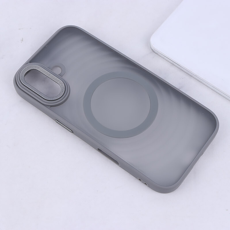 قاب مگ سیف آیفون iPhone 16 پشت مات طرح موج