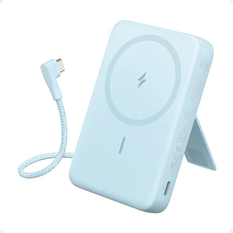 پاور بانک بی سیم فست شارژ انکر A1685H11 PD 30W ظرفیت 10000 میلی آمپر ساعت