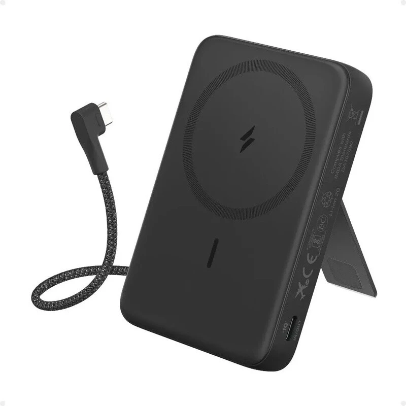 پاور بانک بی سیم فست شارژ انکر A1685H11 PD 30W ظرفیت 10000 میلی آمپر ساعت