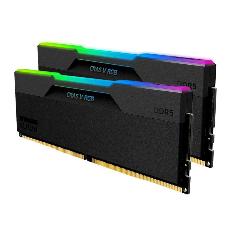 رم کامپیوتر کلو Cras V RGB DDR5 32GB Dual 7200MHz CL34