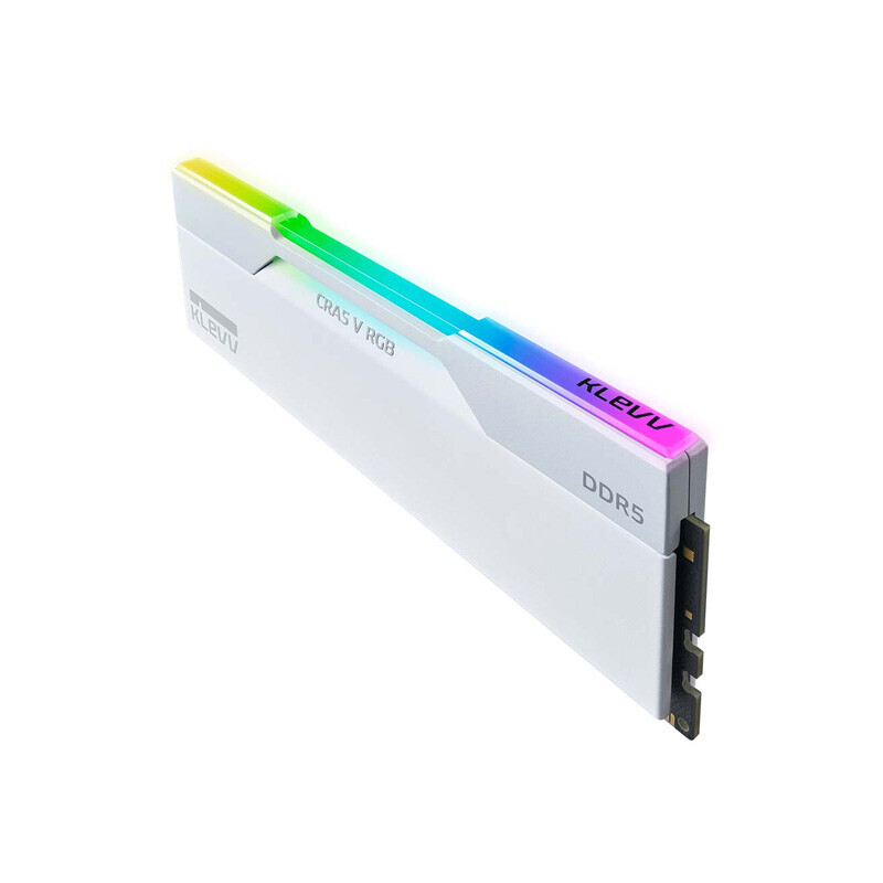 رم کامپیوتر کلو Cras V RGB White DDR5 48GB Dual 6000MHz CL30