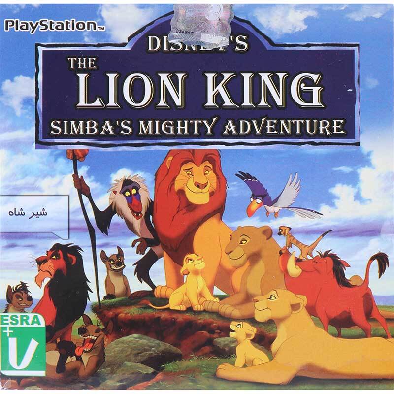 بازی The Lion King Simba’s Mighty Adventure لوح زرین مناسب برای PS1