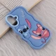 قاب سیلیکونی آیفون iPhone 16 عروسکی برجسته طرح Stitch