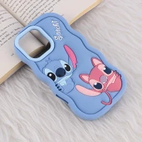 قاب سیلیکونی آیفون iPhone 16 Pro max عروسکی برجسته طرح Stitch
