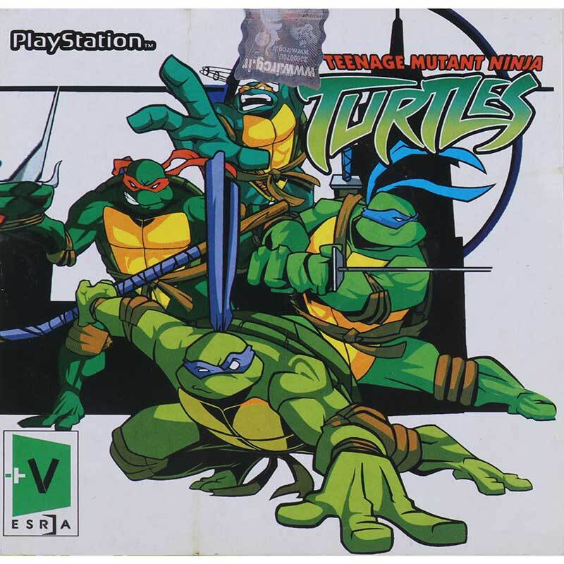 بازی Teenage Mutant Ninja Turtles لوح زرین مناسب برای PS1