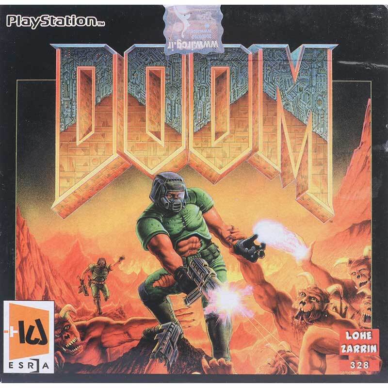 بازی DOOM لوح زرین مناسب برای PS1