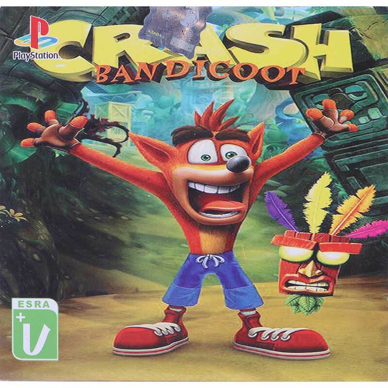 بازی Crash Bandicoot لوح زرین مناسب برای PS1