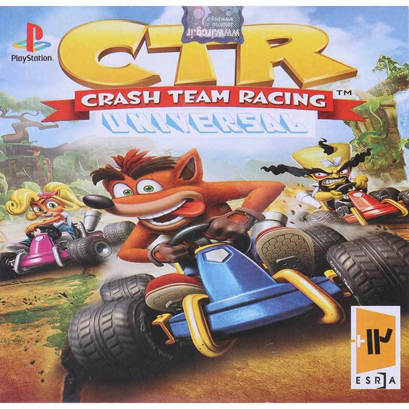 بازی Crash Team Racing Universal لوح زرین مناسب برای PS1
