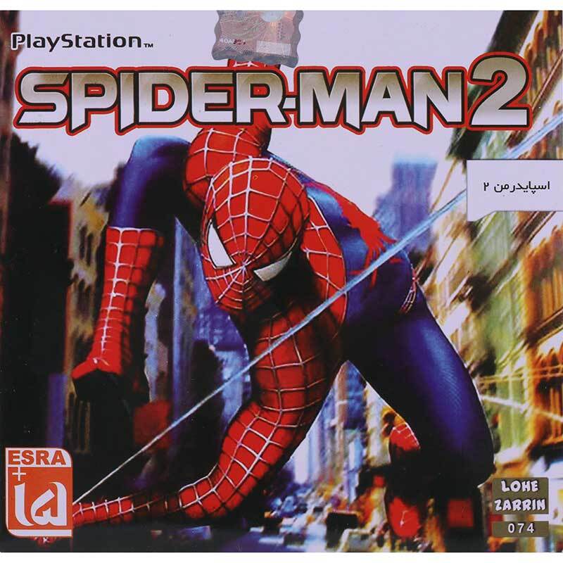 بازی Spider-Man 2 لوح زرین مناسب برای PS1