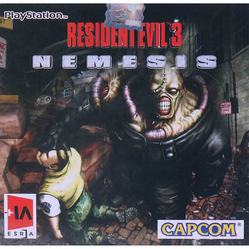 بازی Resident Evil 3 Nemesis لوح زرین مناسب برای PS1