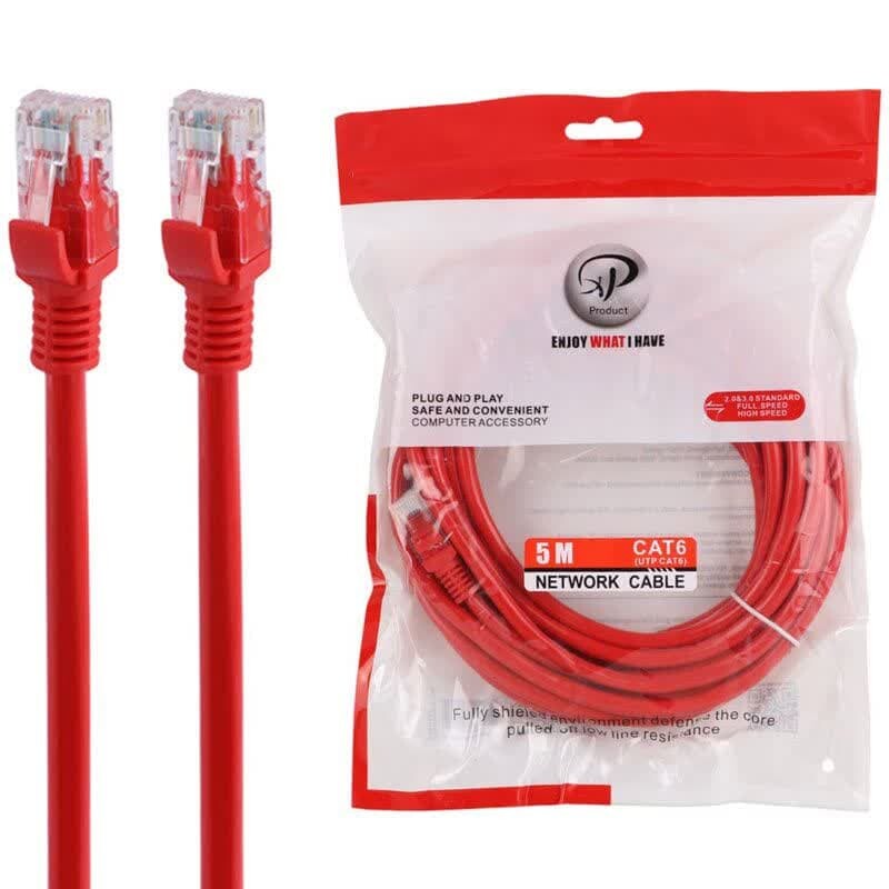 کابل شبکه Cat6 ایکس پی پروداکت طول 5 متر