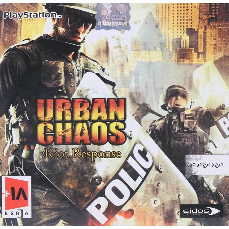 بازی Urban Chaos Riot Response لوح زرین مناسب برای PS1