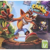 بازی Crash Bandicoot 3 Warped لوح زرین مناسب برای PS1