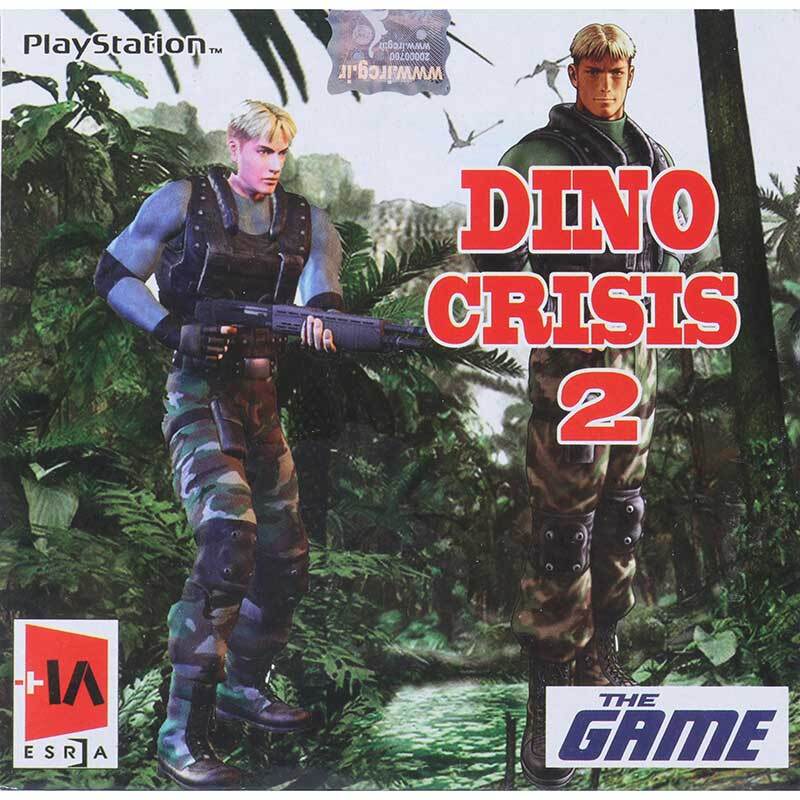 بازی Dino Crisis 2 لوح زرین مناسب برای PS1