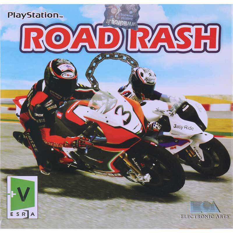بازی Road Rash لوح زرین مناسب برای PS1