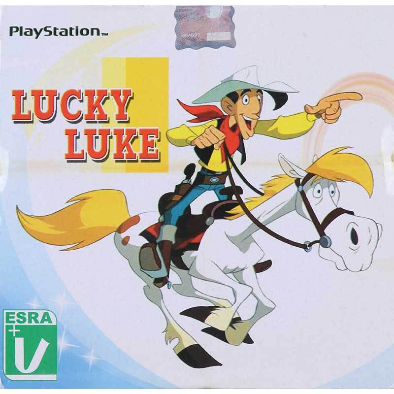 بازی Lucky Luke لوح زرین مناسب برای PS1