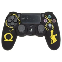 روکش دسته بازی PS4 طرح God Of War مشکی زرد