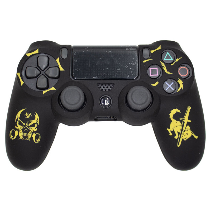 روکش دسته بازی PS4 طرح Resident Evil Silver Dagger
