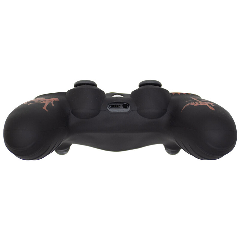 روکش دسته بازی PS4 طرح Genshin Impact مشکی قرمز