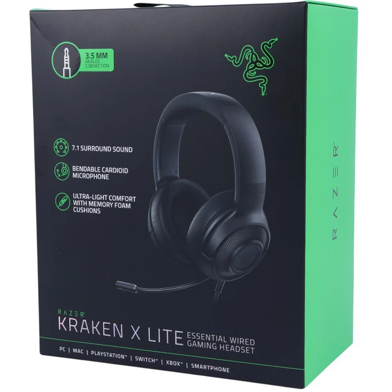 هدست گیمینگ سیم دار Razer Kraken X LITE