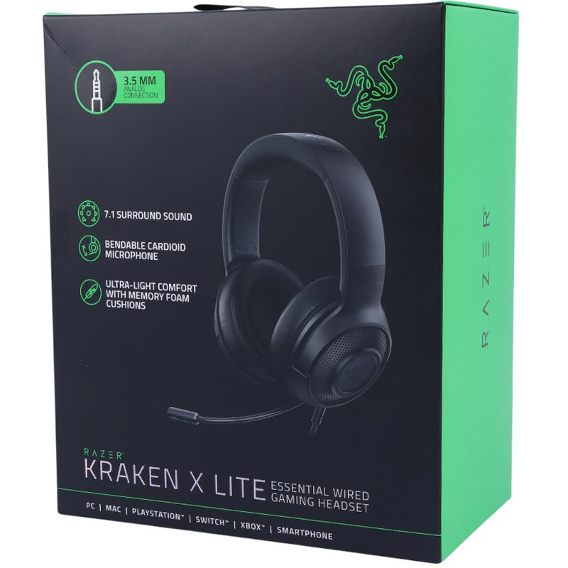 هدست گیمینگ سیم دار Razer Kraken X LITE