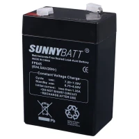 باتری 6 ولت SunnyBatt FP645 4500mAh