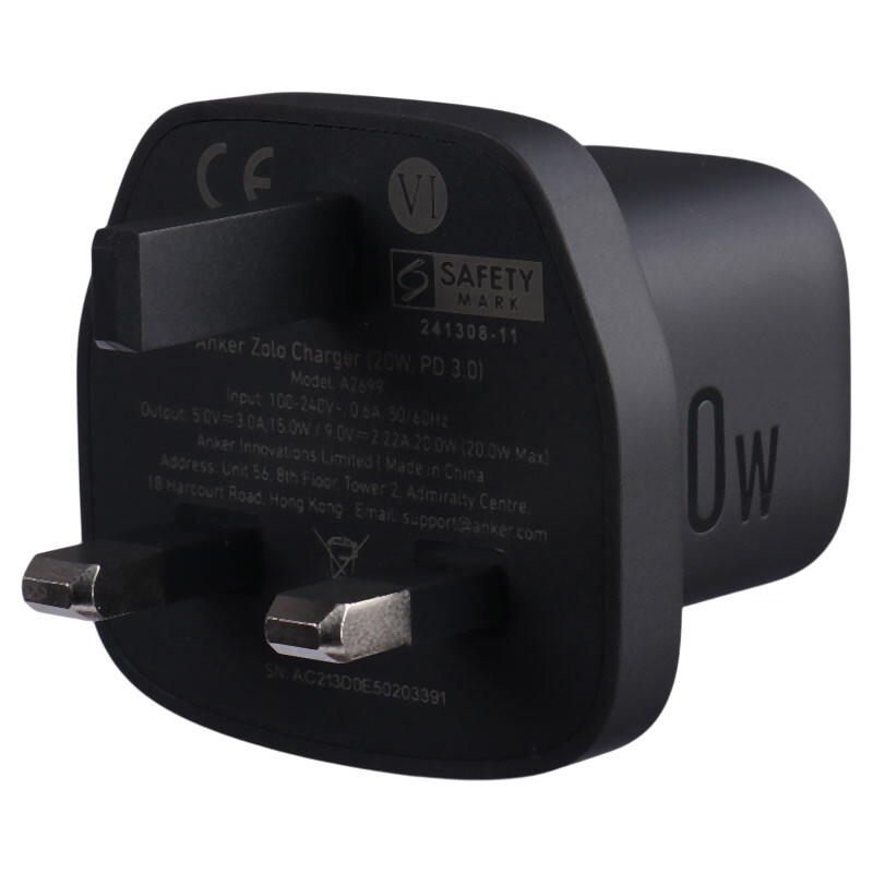 شارژر دیواری 20 وات انکر A2699K11 PD 3A