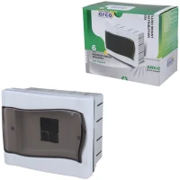 جعبه فیوز مینیاتوری توکار 6 عددی آرکو Arco ADB0012 29.2*21.4cm