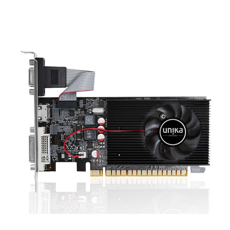 کارت گرافیک Unika GeForce GT730 4GD3 V7 4GB DDR3 128Bit