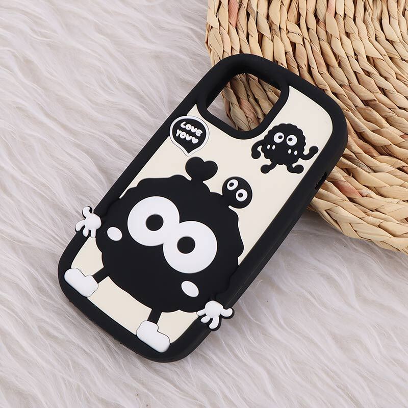 قاب عروسکی آیفون iPhone 13 / 14 طرح میکروب
