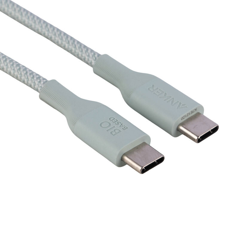 کابل تبدیل فست شارژ Anker A80F5H61 Type-C To Type-C 240W 0.9m + کابل هدیه