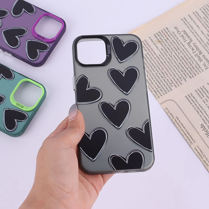 قاب So Cool آیفون iPhone 13 / 14 طرح قلب