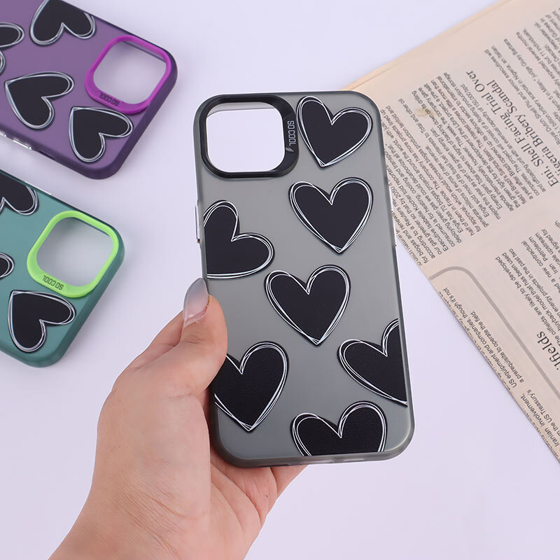 قاب So Cool آیفون iPhone 13 / 14 طرح قلب
