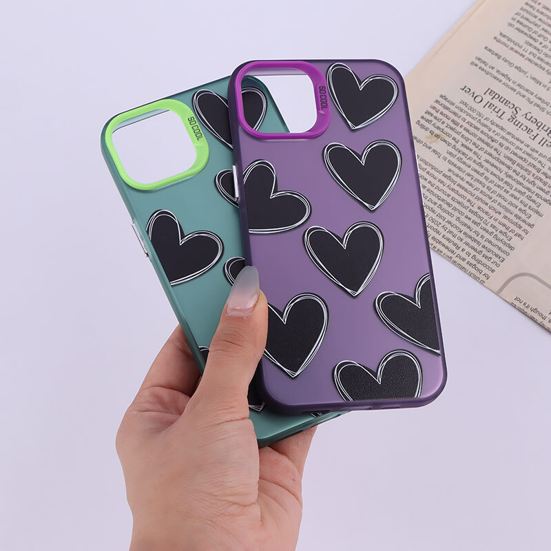 قاب So Cool آیفون iPhone 13 / 14 طرح قلب