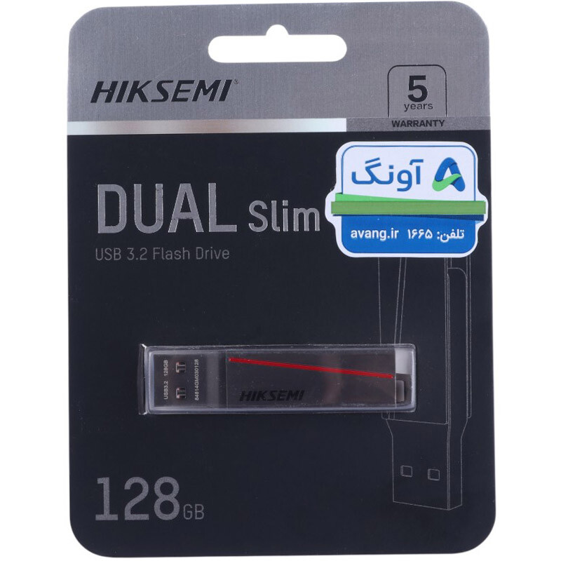 فلش 128 گیگ هایک سمی Hiksemi HS-USB-E307C