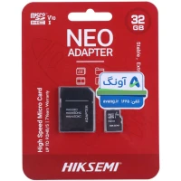 رم میکرو 32 گیگ هایک سمی Hiksemi HS-TF-C1 32G V10 92MB/s + خشاب