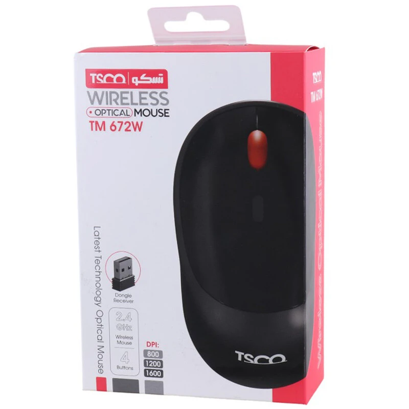 موس بی سیم تسکو TM 672W