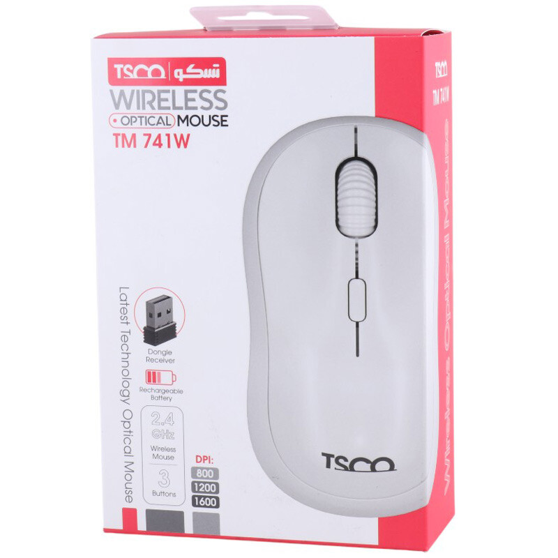 موس بی سیم تسکو TM 741W