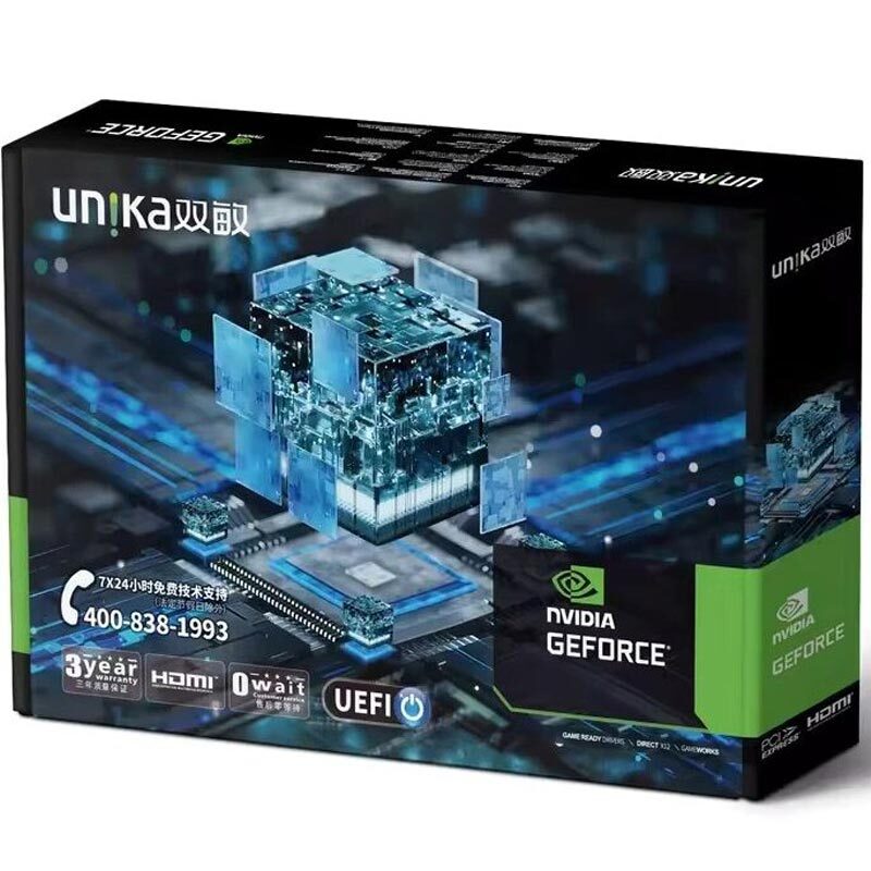 کارت گرافیک Unika GeForce GT730 2GD3 V7 2GB DDR3 128Bit