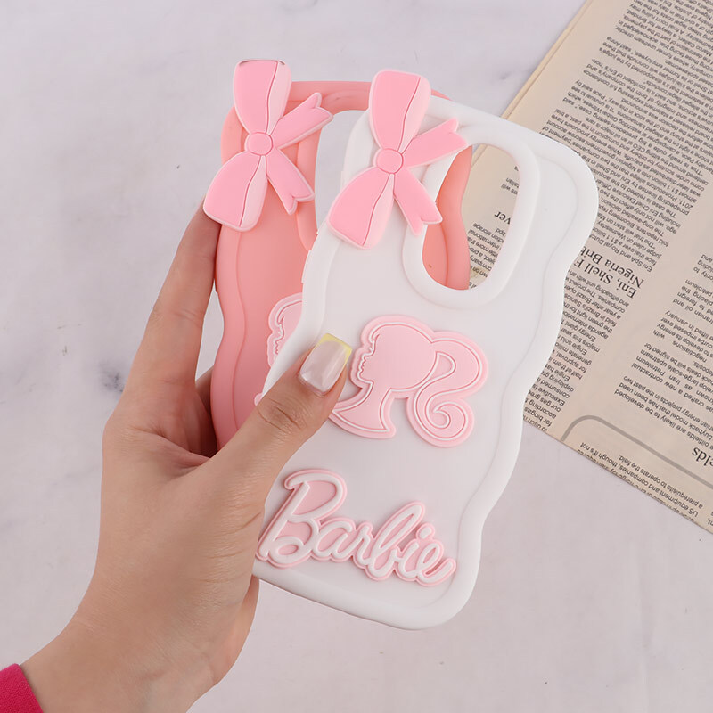 قاب موج دار شیائومی Redmi Note 8 Pro طرح Barbie برجسته