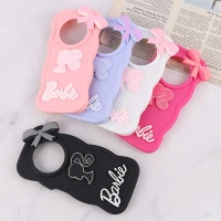 قاب موج دار شیائومی Redmi 14C / Poco C75 طرح Barbie برجسته