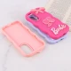 قاب موج دار سامسونگ Galaxy A56 طرح Barbie برجسته