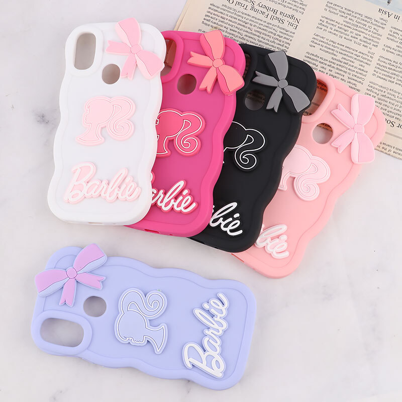 قاب موج دار سامسونگ Galaxy A11 / M11 طرح Barbie برجسته