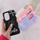 قاب موج دار سامسونگ Galaxy S24 Ultra طرح Barbie برجسته