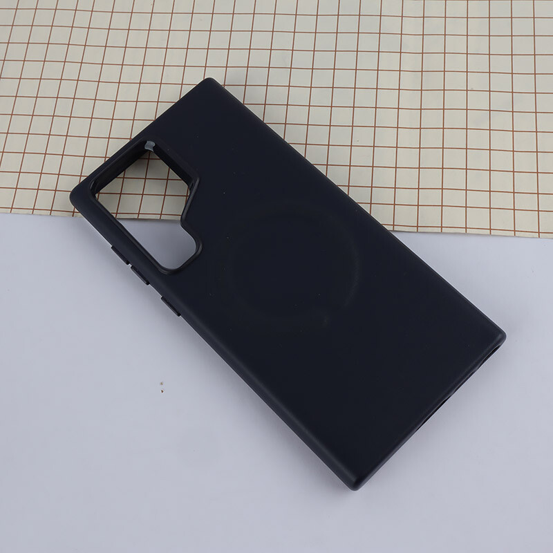 قاب چرمی مگ سیف Leather سامسونگ Galaxy S23 Ultra