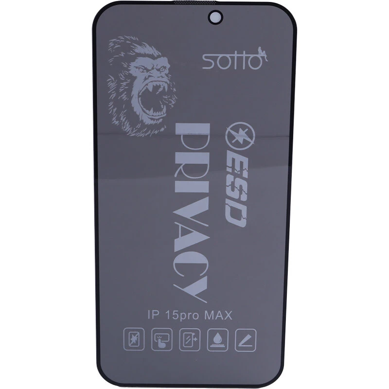 گلس پرایوسی آنتی استاتیک Sotto آیفون iPhone 15 Pro Max